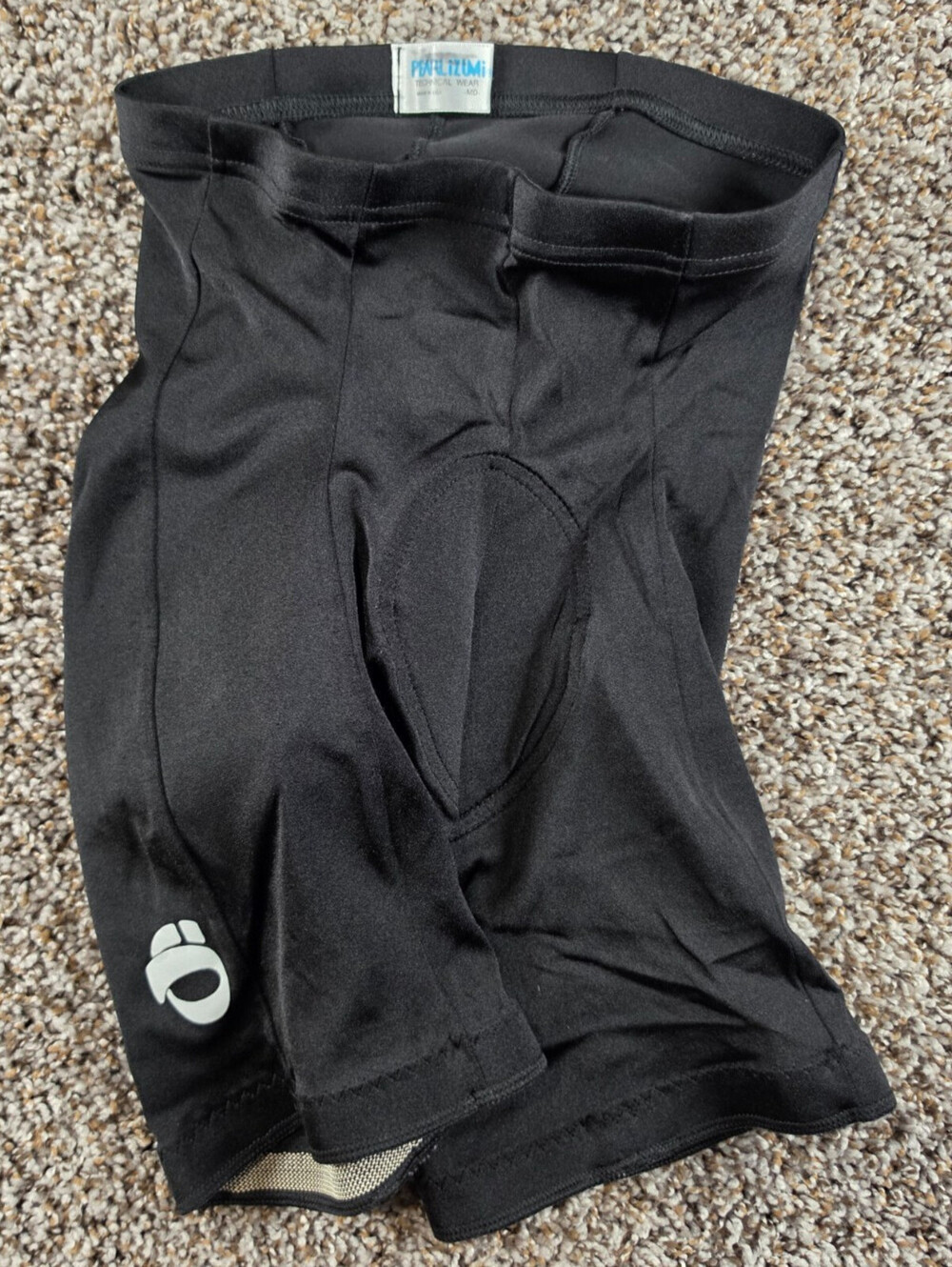 Pearl Izumi Technical Wear Mens Sz M Padded Cycling Shorts Black Compression